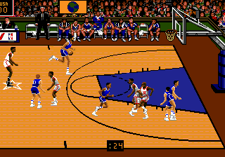 Скриншот игры Team USA Basketball